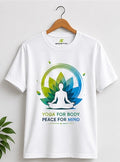 Sportifi Yoga Day T-Shirts - Sareena - MOQ 25pc
